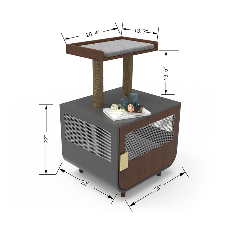 Sangkar perabot bilik mandi tersembunyi kayu dengan kabinet sampah Sangkar perabot bilik mandi tersembunyi kayu dengan kabinet sampah