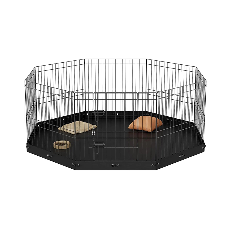 Fabric Fabric Fabric Fabric Lipat Metal Wire Dog Playpen