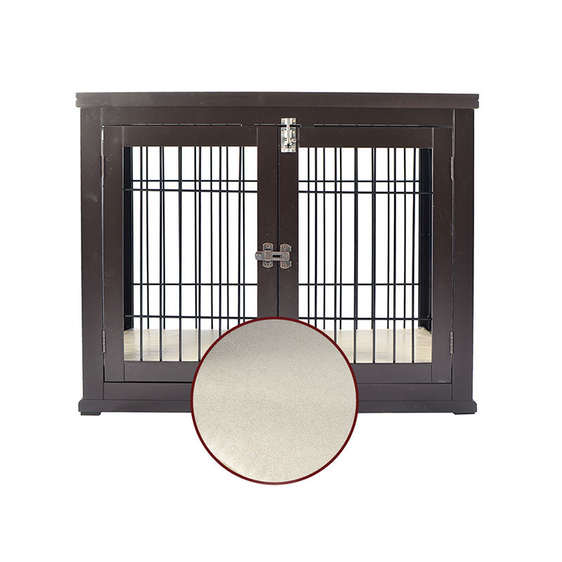 Sangkar anjing gaya perabot kayu besar Sangkar anjing gaya perabot kayu besar