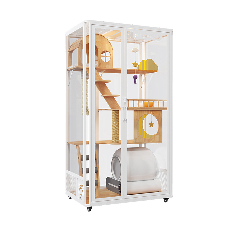 Panoramic Indoor Villa Tower Multi-Feature Cat Cage Cage Cabinet Cabinet