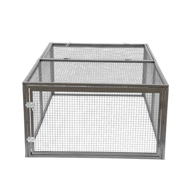 Double Double Door Metal Tube Bunny Rabbit Cage Hutch Double Double Door Metal Tube Bunny Rabbit Cage Hutch