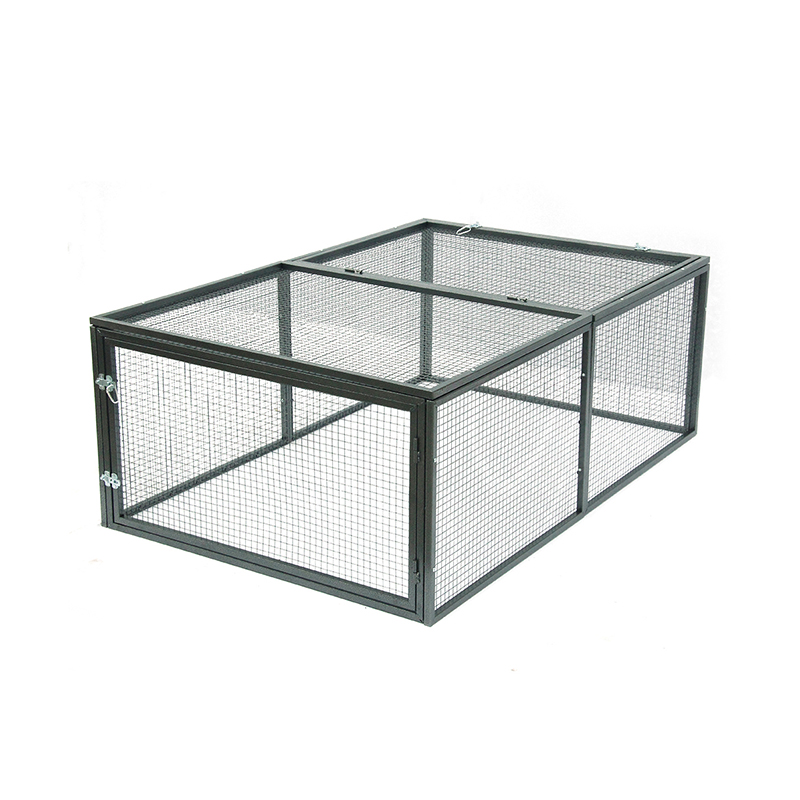 Double Double Door Metal Tube Bunny Rabbit Cage Hutch Double Double Door Metal Tube Bunny Rabbit Cage Hutch