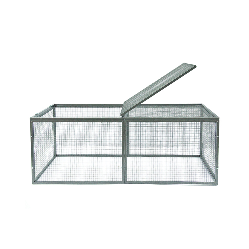 Double Double Door Metal Tube Bunny Rabbit Cage Hutch Double Double Door Metal Tube Bunny Rabbit Cage Hutch