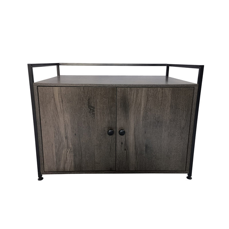 Kabinet sampah dalaman dengan pembahagi perabot gaya kucing sangkar meja sebelah