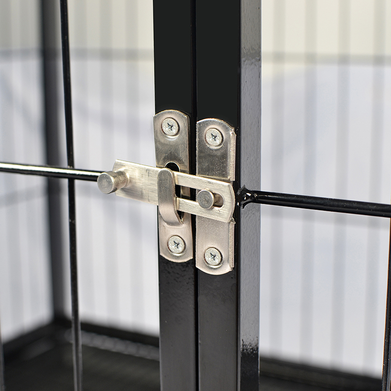 42 inci Terbuka Stackable Tube Metal Dog Cage 42 inci Terbuka Stackable Tube Metal Dog Cage