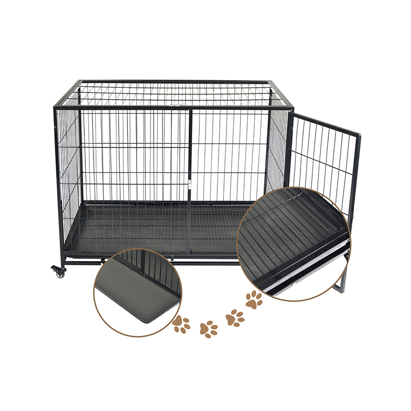 42 inci Terbuka Stackable Tube Metal Dog Cage 42 inci Terbuka Stackable Tube Metal Dog Cage