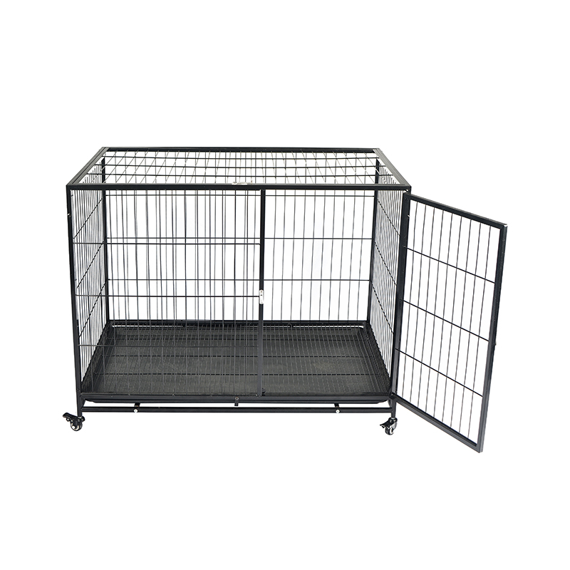 42 inci Terbuka Stackable Tube Metal Dog Cage 42 inci Terbuka Stackable Tube Metal Dog Cage