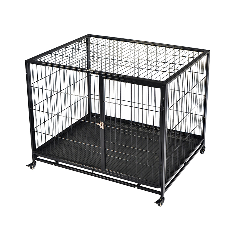 42 inci Terbuka Stackable Tube Metal Dog Cage 42 inci Terbuka Stackable Tube Metal Dog Cage