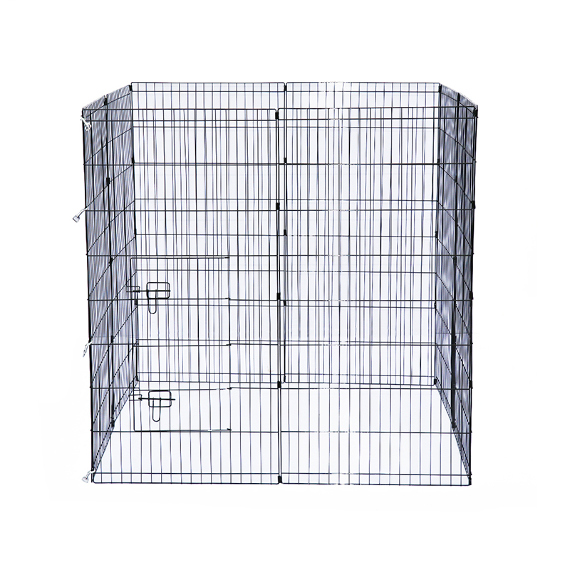 8 panel Dogam Logam Lipat Metal Playpen
