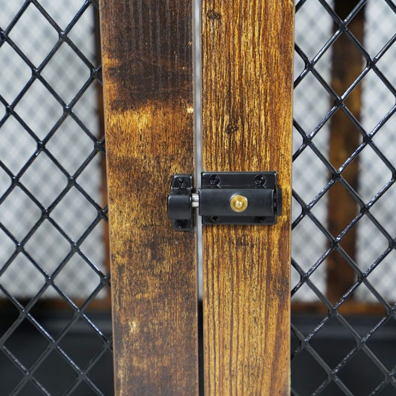 Gaya perabot dalaman kayu logam kayu besar sangkar Gaya perabot dalaman kayu logam kayu besar sangkar