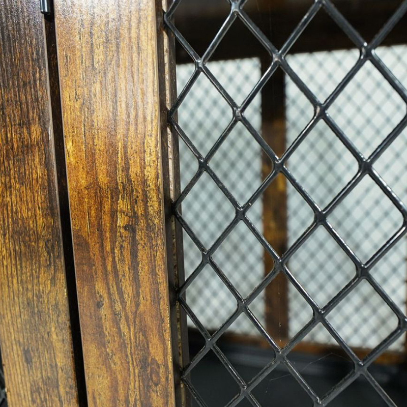 Gaya perabot dalaman kayu logam kayu besar sangkar Gaya perabot dalaman kayu logam kayu besar sangkar