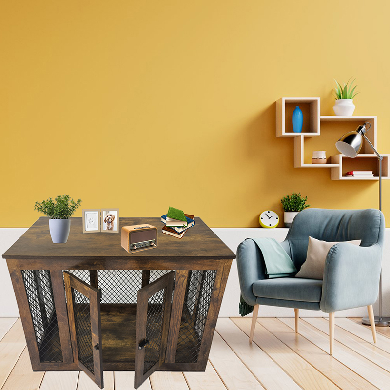 Gaya perabot dalaman kayu logam kayu besar sangkar Gaya perabot dalaman kayu logam kayu besar sangkar