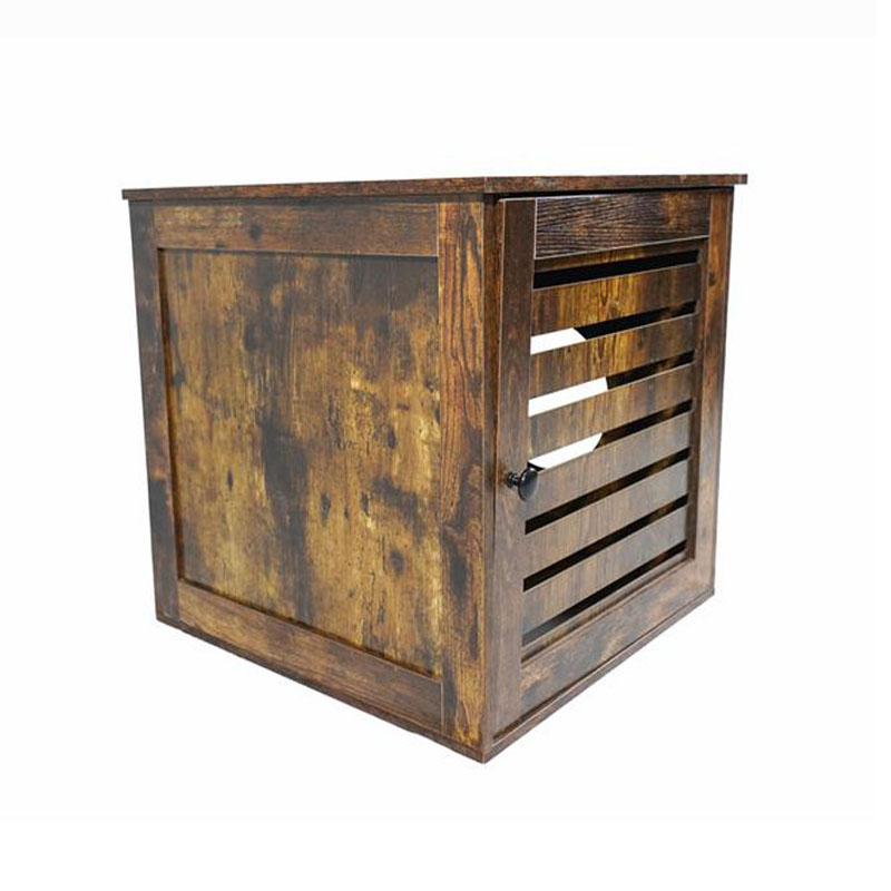 Perabot meja sampingan dalaman kandang kucing sampah kabinet Perabot meja sampingan dalaman kandang kucing sampah kabinet